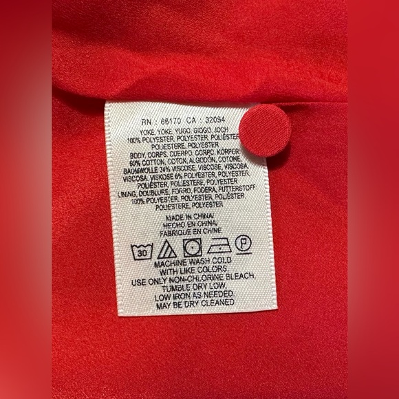 Maeve by Anthropologie Sleeveless Red Mini A-line Dress - size 00 Petite - Picture 6 of 10